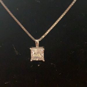 Swarovski solitaire necklace
